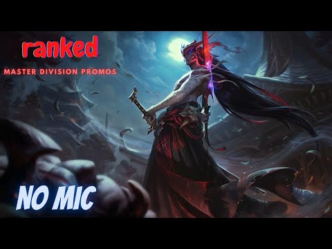 ranked. Master promos. no mic l League of legends l სტრიმი